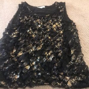 Women’s Janeric Top black and gold size XL